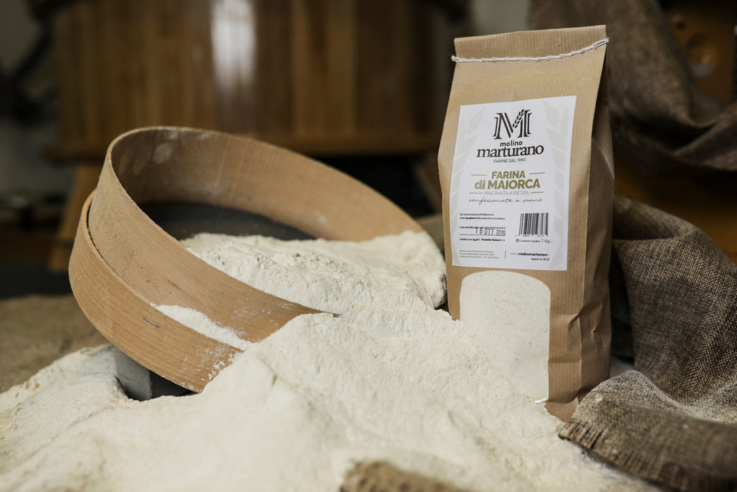 FARINA DI GRANO TENERO MAIORCA MACINATA A PIETRA